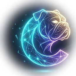 Cheveyo Interactive — wireframe bulldog emblem
